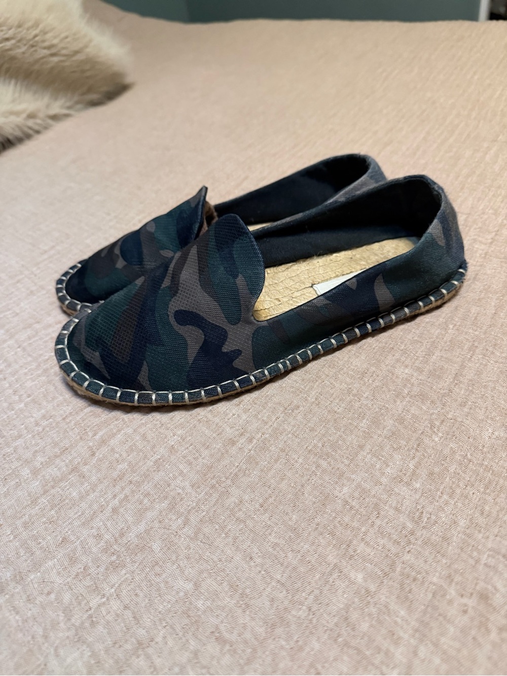 Camo Espadrille Slip-Ons by ASOS - Green & Black - Picture 4 of 6